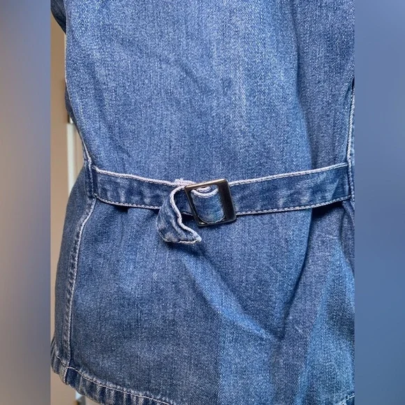 Vintage Eddie Bauer Denim vest  Size medium - Picture 7 of 9